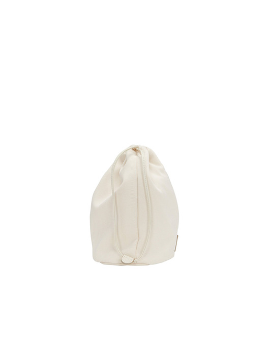 Perfec Drawstring Pouch M (퍼펙 드로우 스트링 파우치 미듐) Ivory