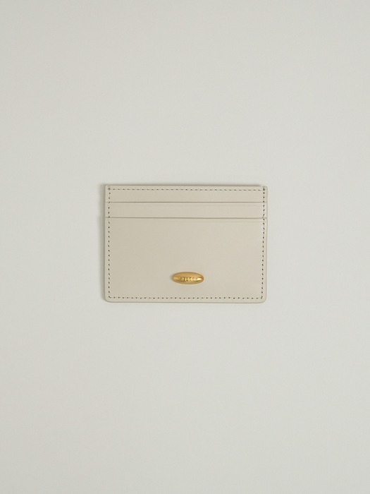 CARD WALLET / cream white