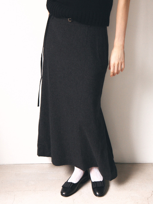 Sleek Maxi Skirt_2color