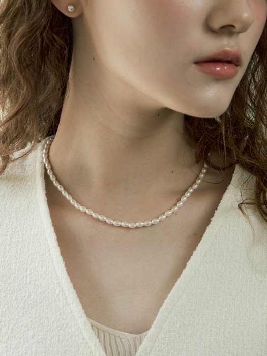 Grace Pearl Necklace 6mm SN301-6