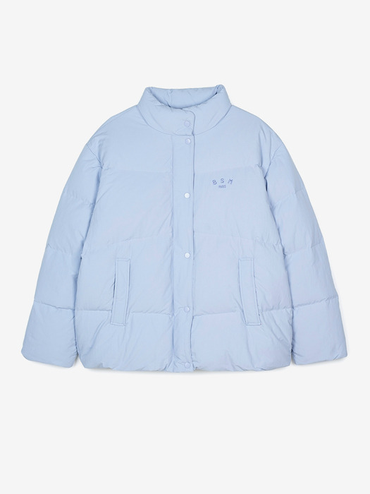 PUFFER DUCK DOWN JACKET - LAVENDER BLUE