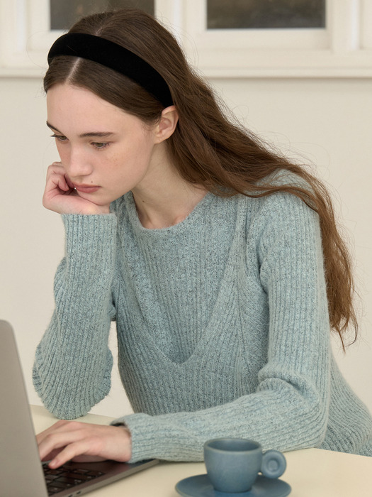 레이어드 뷔스티에 니트 세트 4컬러 VW317