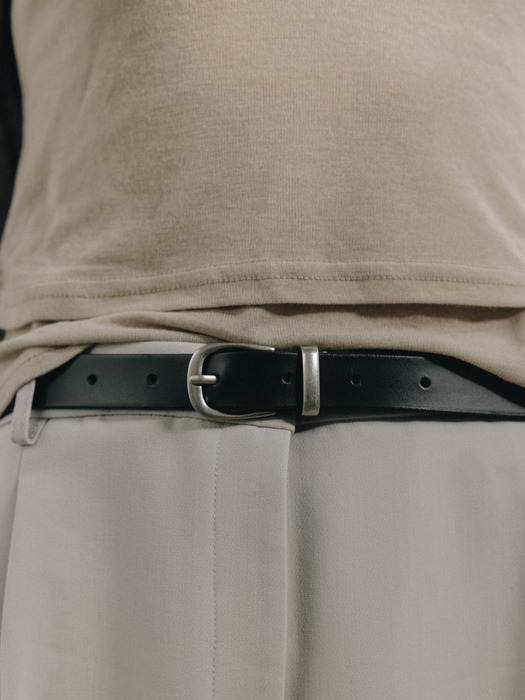 [단독] Sobre Leather Belt 25mm_2colors