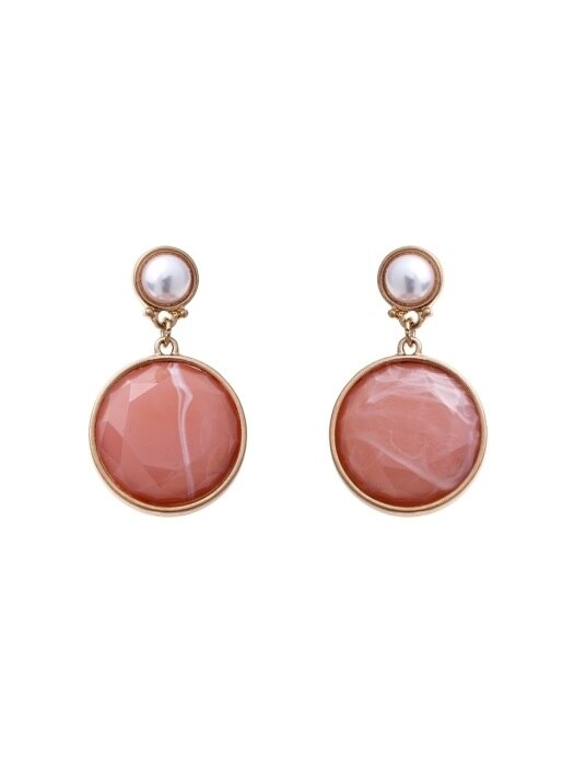 pink gemstone earrings