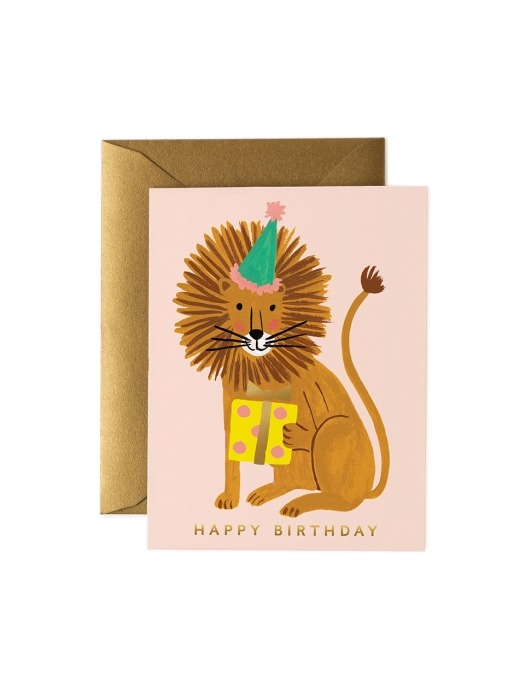 Lion Birthday Card 생일 카드