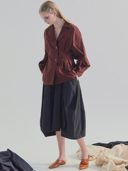 Relaxed Culottes Black