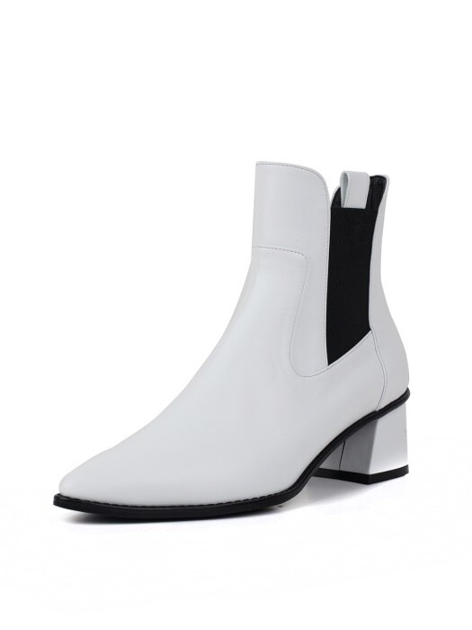 Mrc027 Terry Chelsea Boots (White)