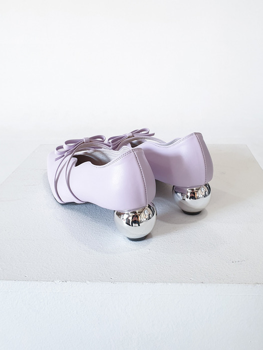 Sarah Ribbon Shoes (Lilac)