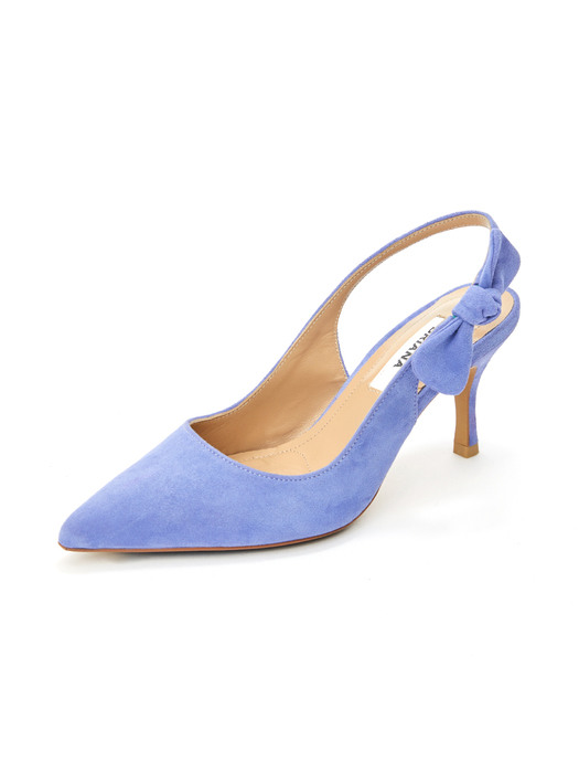 Ribbon Slingback_Purple Suede