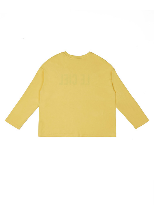 LS CIEL T-SHIRT(YELLOW)