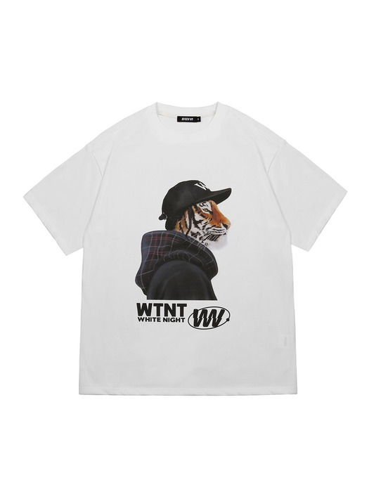 HOODI TIGER PRINT T-SHIRT