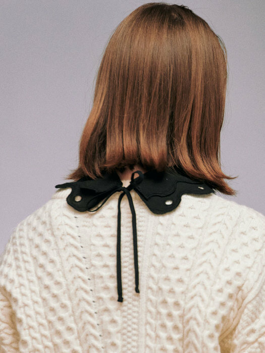 Ann Detachable Collar_Black