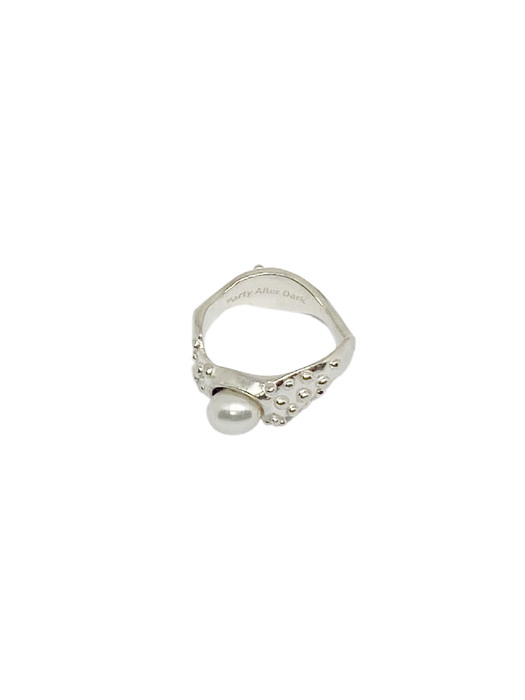 Stay calm pearl Ring_1