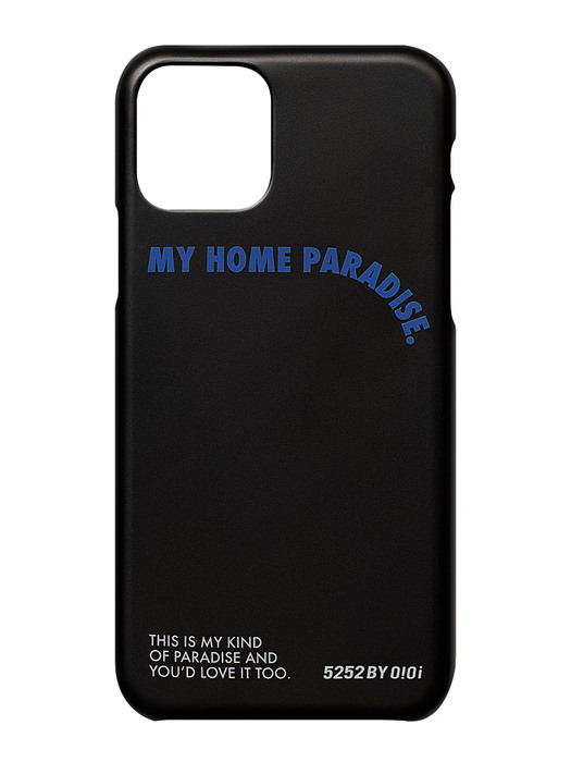 MY HOME PHONE CASE [BLACK]