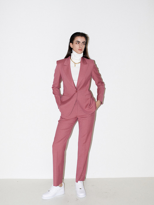 Sassy Straight trouser [Pink]