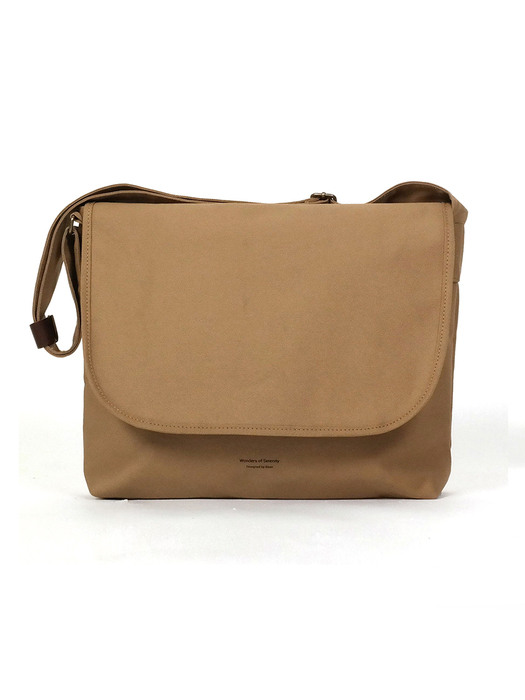 907 MESSENGER BAG BEIGE