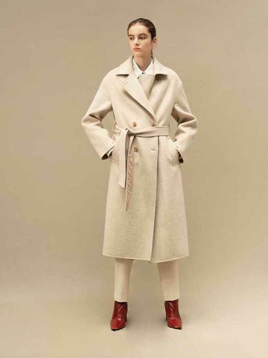 Lana double coat (OATMEAL)