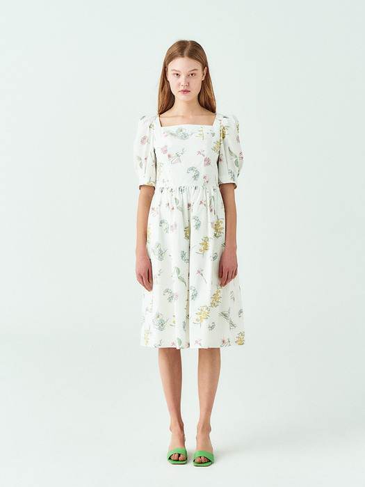 Flower Cotton Dress