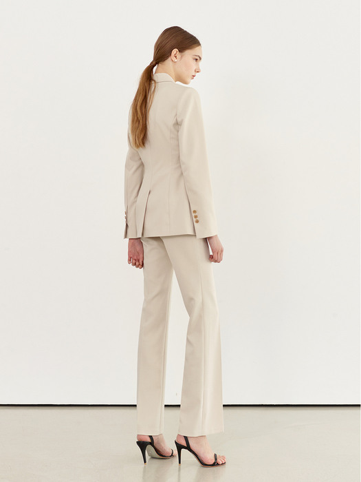 YVONNE Straight-fit trousers (2color)