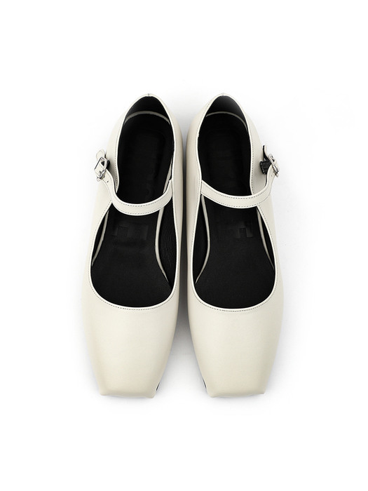  Ballet Toe Mary jane Flats | Linen