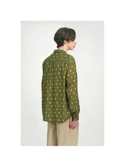 dot pattern rayon shirts_CWSAM21105KHX