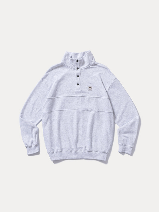 LB Pullover SW(라벨풀오버) l Ash