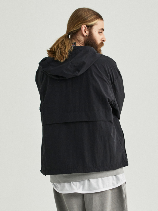 CB TASLAN ANORAK (BLACK)