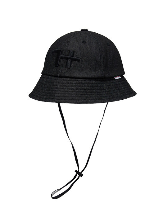 6 PANEL BUCKET HAT(BLACK)