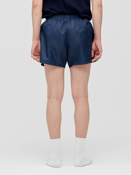 ZIONT_homemade Nylon Light Shorts_navy