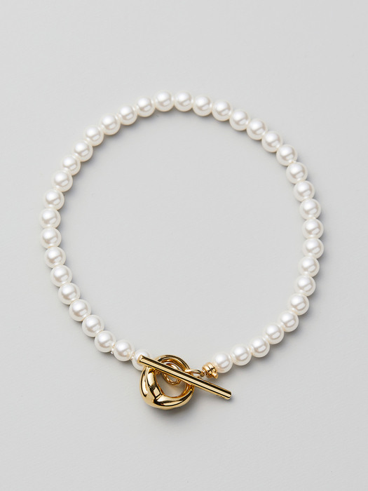 [X S_S.IL] 3-way Pearl Chain Necklace