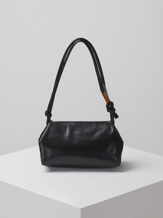 Pillow bag(Lizard black)