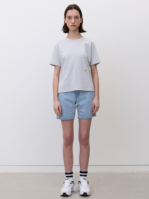 Base T-Shirts, Light Grey