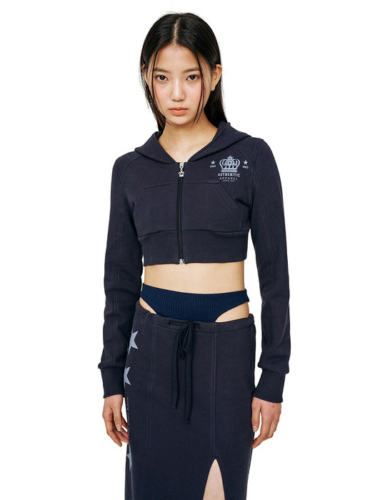 Royal Crew short zip-up_Navy