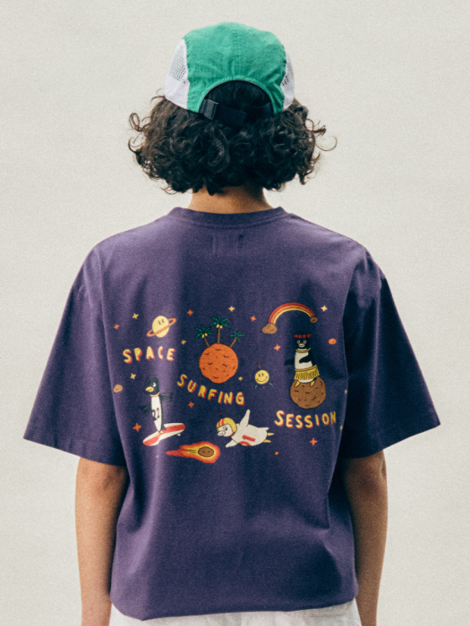 S.S.S T-SHIRTS (PURPLE GRAPE)