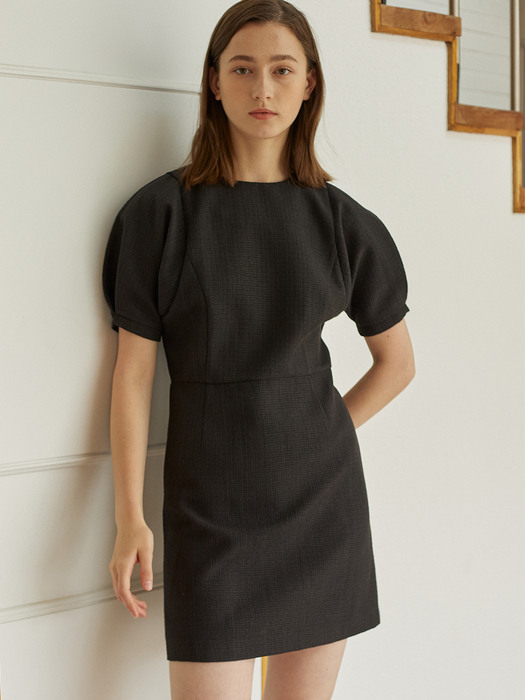 Tweed Line Dress 2 Color