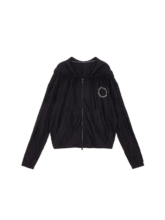 MATIN KIM PLEATS JUMPER IN BLACK