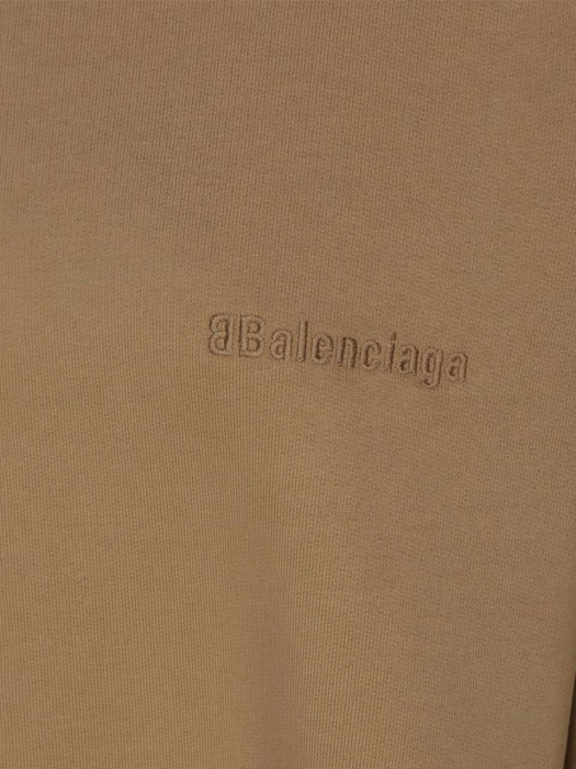 [WOMEN] 21FW BALENCIAGA LOGO SWEATSHIRT BROWN 671125 TKVB5 0950