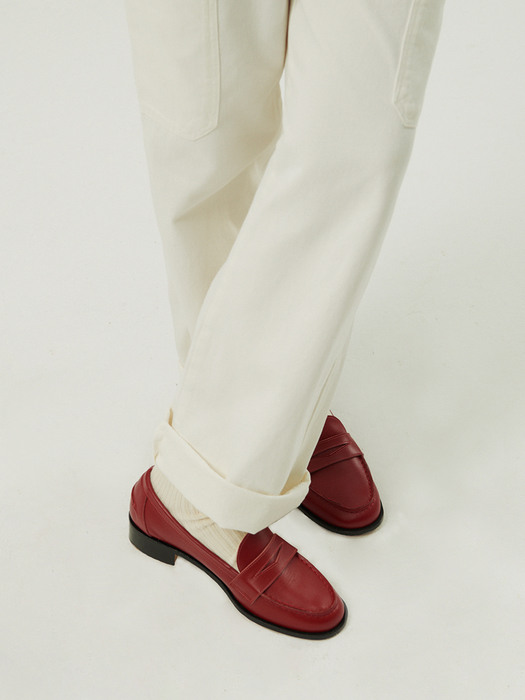Jane Signature Loafer_Red