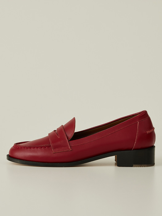 Jane Signature Loafer_Red