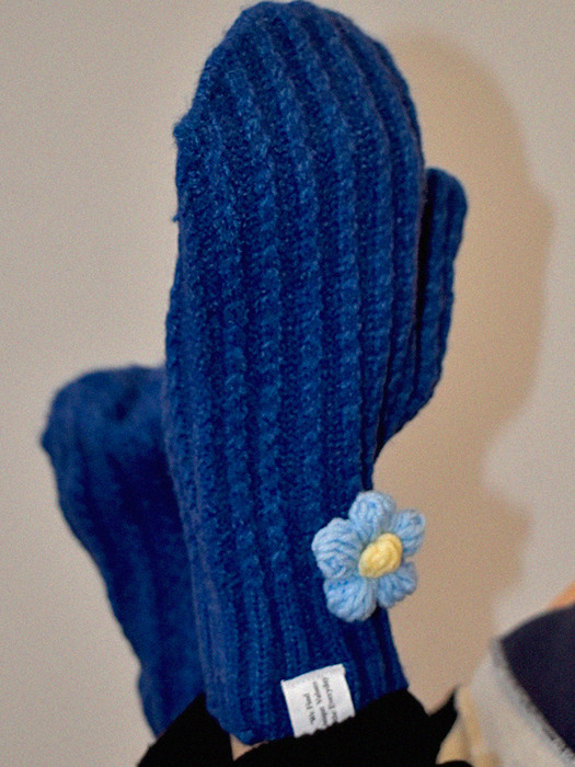 WARM MITTENS Touch Gloves (BLUE)