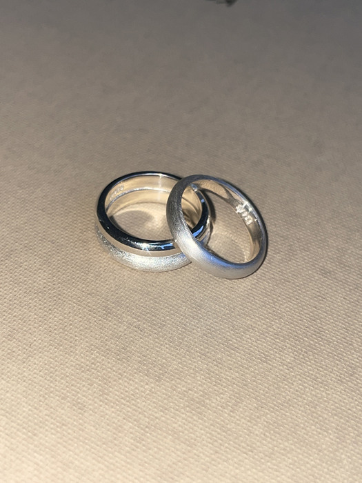 texture ring set (2pieces)
