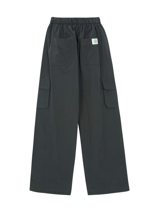 STRING CARGO PANTS [CHARCOAL]