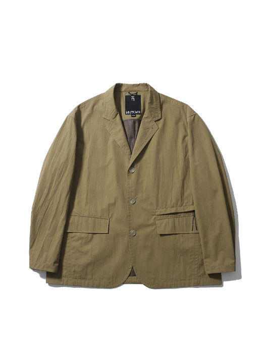 FLOWING 5P JACKET SAND