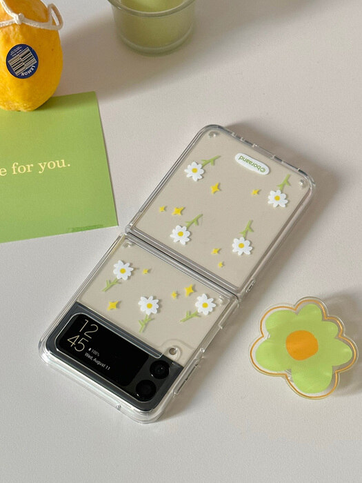 Daisy Z flip case (jelly/jelly hard case)