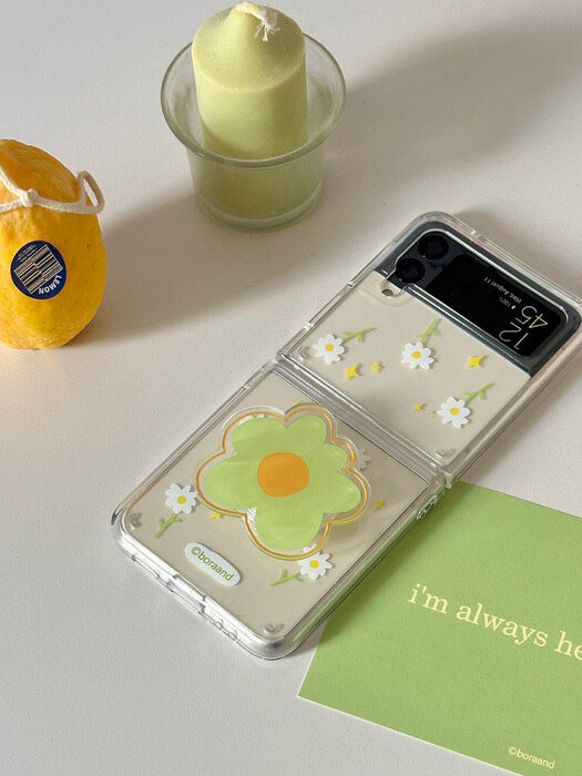 Daisy Z flip case (jelly/jelly hard case)