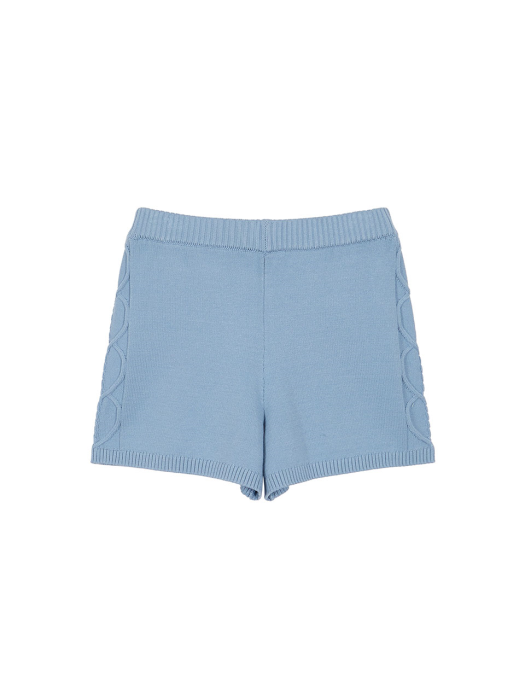 Knit Short Pants in Blue VK3ML042-22