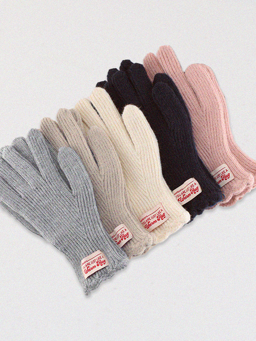 [선물포장] Warm Hug Touch Gloves_5 Colors