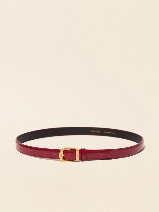 Lilas Leather Belt_2colors