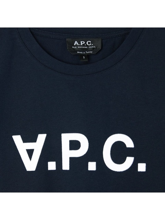 24SS VPC 벨벳 티셔츠 다크네이비 COBQX F26944 IAK