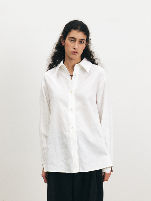TFS OVER-FIT SHIRT_WHITE